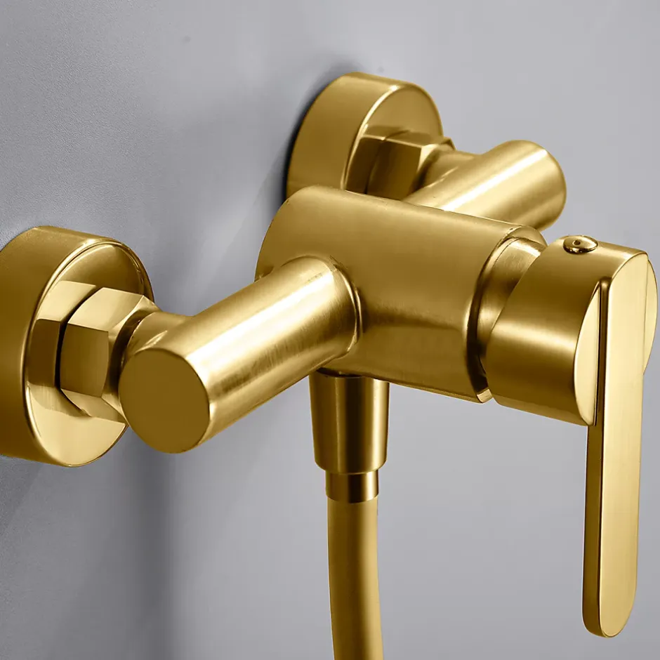Imex Mitigeur de Douche anti-calcaire Or Brossé ROMA BDR001-5OC