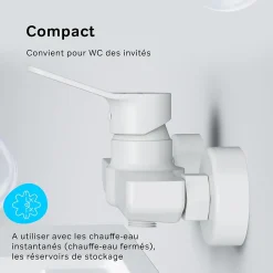 Am.Pm Europe Mitigeur de douche mécanique Robinet Salle de Bain Blanc, FXA20033 X-Joy AM.PM* Robinet De Douche