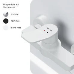 Am.Pm Europe Mitigeur de douche mécanique Robinet Salle de Bain Blanc, FXA20033 X-Joy AM.PM* Robinet De Douche