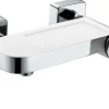 Edouard Rousseau Mitigeur de douche mécanique chromé blanc Tablette* Robinet De Douche