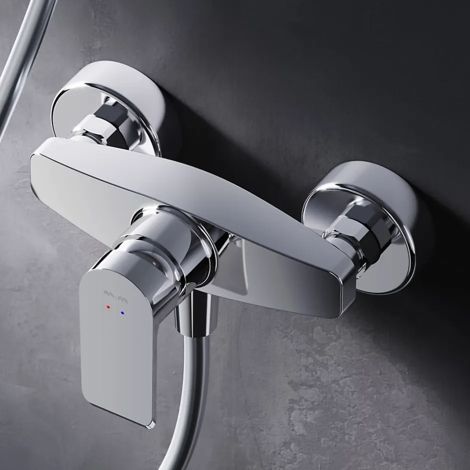 Am.Pm Europe Mitigeur de douche mécanique Robinet de douche Chrome, Flash FNA20000 AM.PM* Robinet De Douche