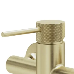 GoodHome Mitigeur de douche mécanique, doré, Owens