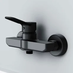 Am.Pm Europe Mitigeur de douche mécanique Robinet Salle de Bain Noir Mat, FXA20022 X-Joy AM.PM* Robinet De Douche