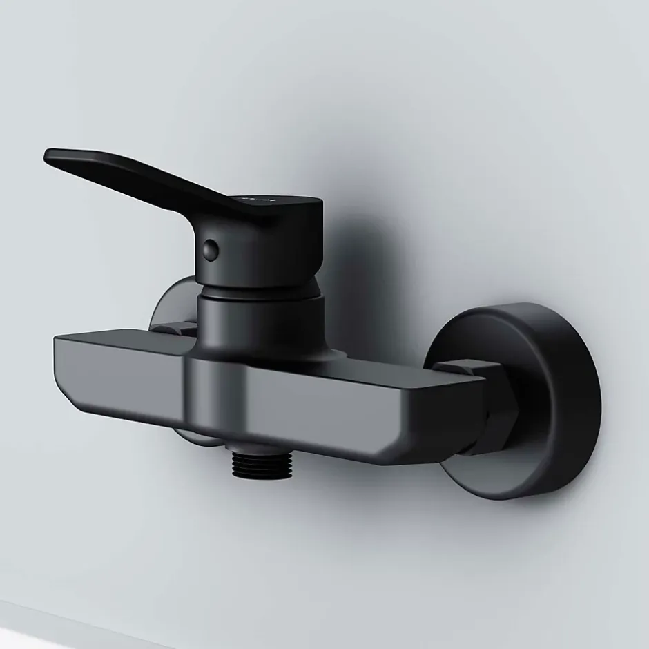 Am.Pm Europe Mitigeur de douche mécanique Robinet Salle de Bain Noir Mat, FXA20022 X-Joy AM.PM* Robinet De Douche