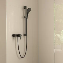 Hansgrohe Mitigeur de douche mécanique noir mat Vernis Blend