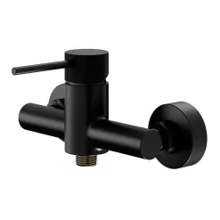 GoodHome Mitigeur de douche mécanique noir mat, Owens