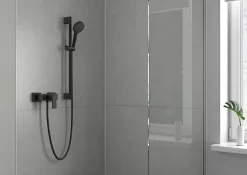 Hansgrohe Mitigeur de douche mécanique Vernis Shape noir mat* Robinet De Douche