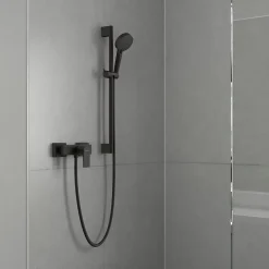 Hansgrohe Mitigeur de douche mécanique Vernis Shape noir mat* Robinet De Douche