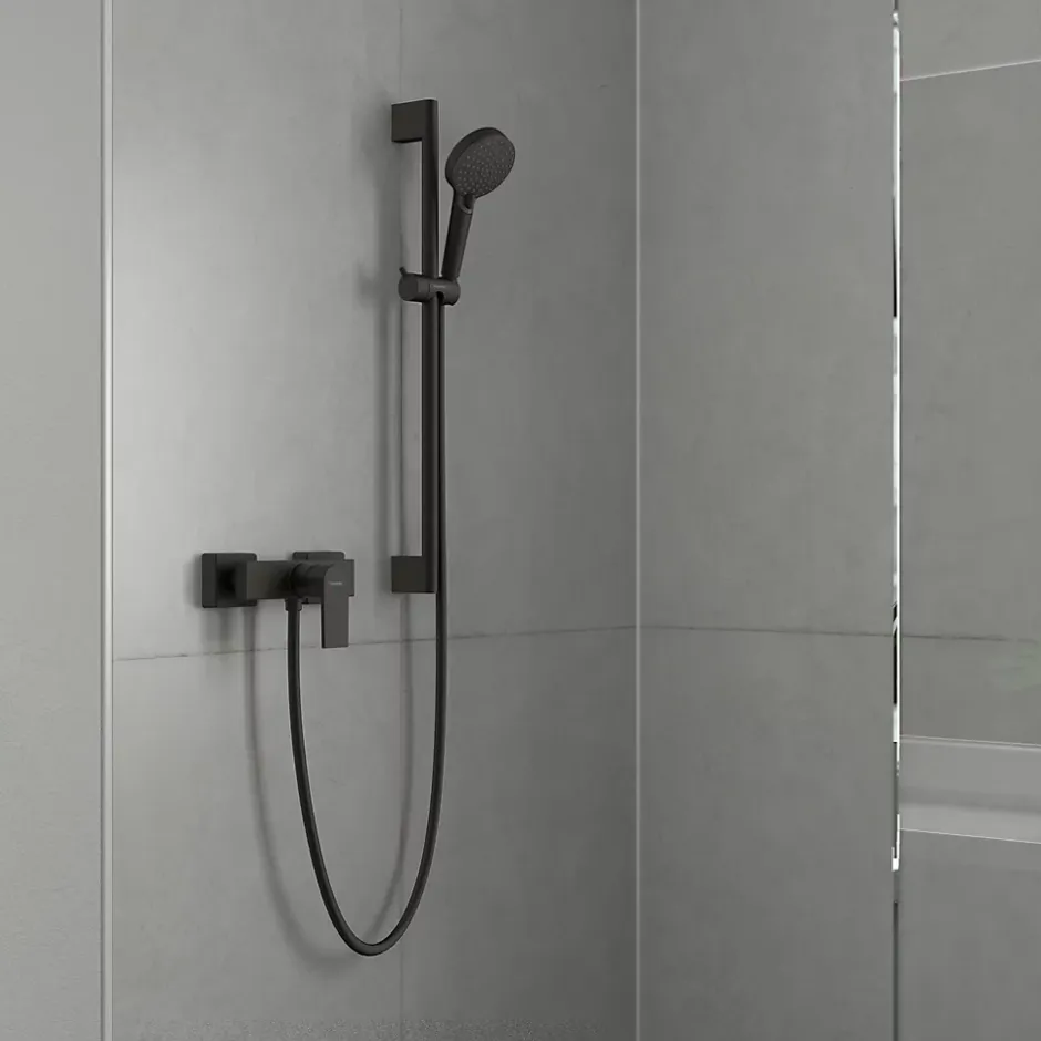 Hansgrohe Mitigeur de douche mécanique Vernis Shape noir mat* Robinet De Douche