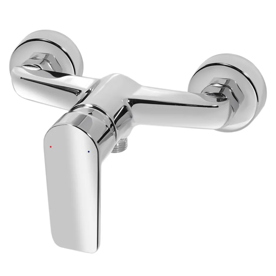 GoodHome Mitigeur de douche mécanique, chrome, NF, Aisai
