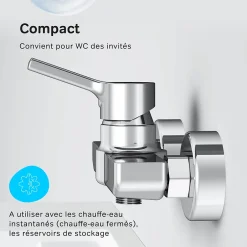 Am.Pm Europe Mitigeur de douche mécanique Robinet Salle de Bain Chromé, FXB20000 X-Joy S AM.PM* Robinet De Douche
