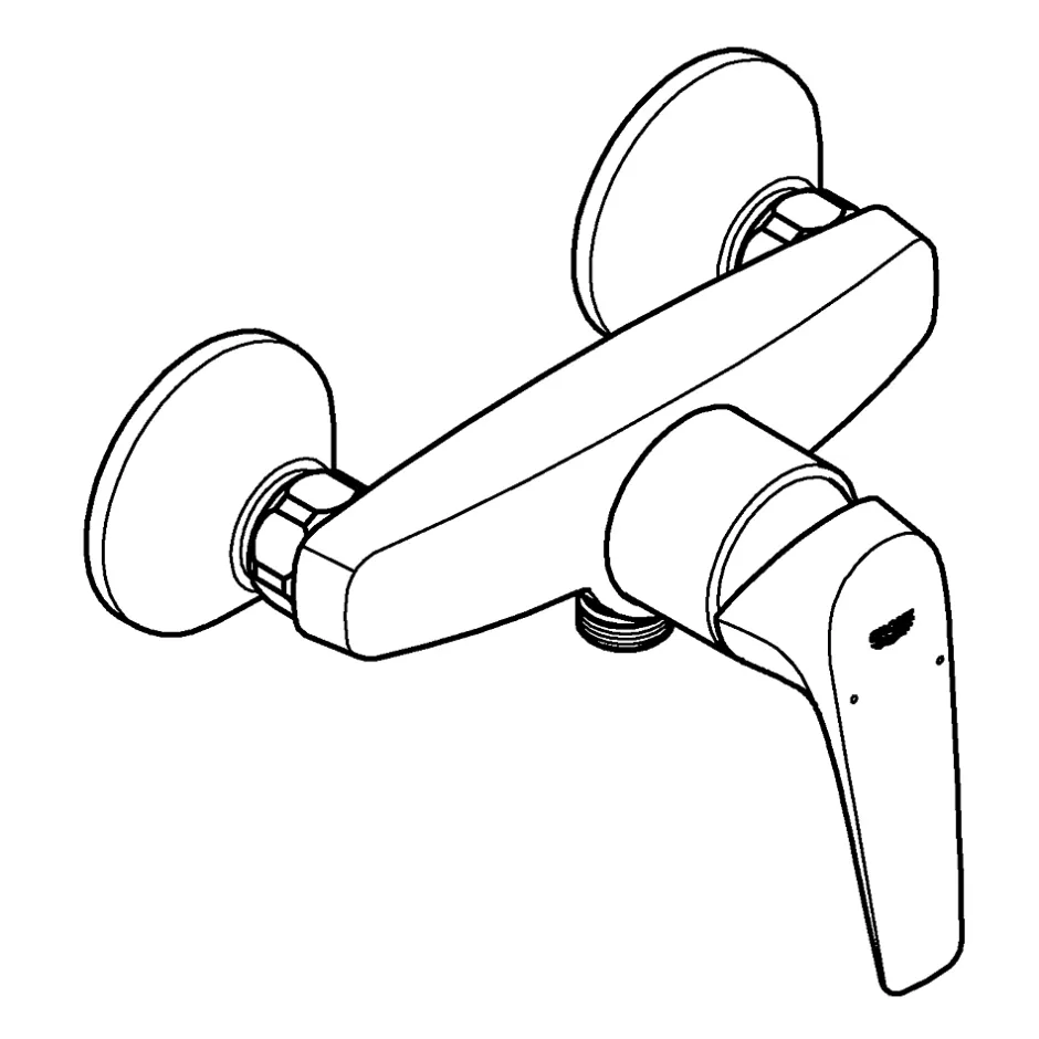 Grohe Mitigeur de douche mécanique chromé Flow