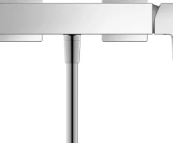 Duravit Mitigeur de douche monocommande Chrome - apparent - 1 sortie - 27,9x10,5x9,8cm - Manhattan* Robinet De Baignoire