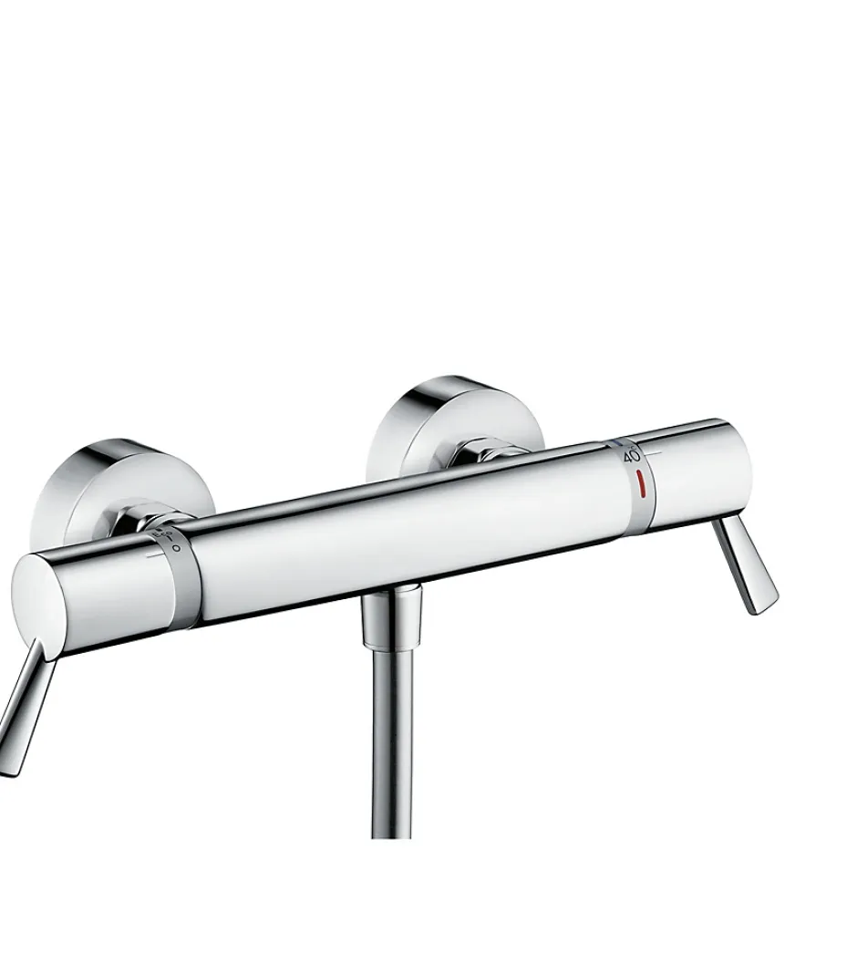 Hansgrohe Mitigeur de douche thermostatique Comfort Care, chrome, Ecostat