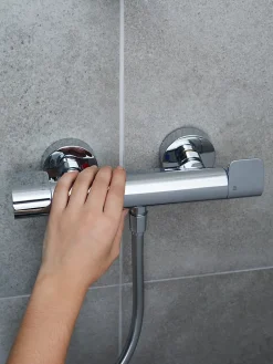 GoodHome Mitigeur de douche thermostatique Cavally* Robinet De Douche