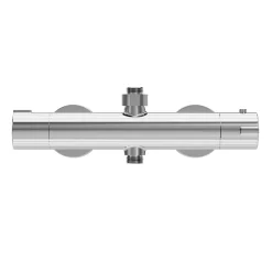 GoodHome Mitigeur de douche thermostatique, chrome, Rannell