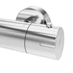 GoodHome Mitigeur de douche thermostatique, chrome, Rannell