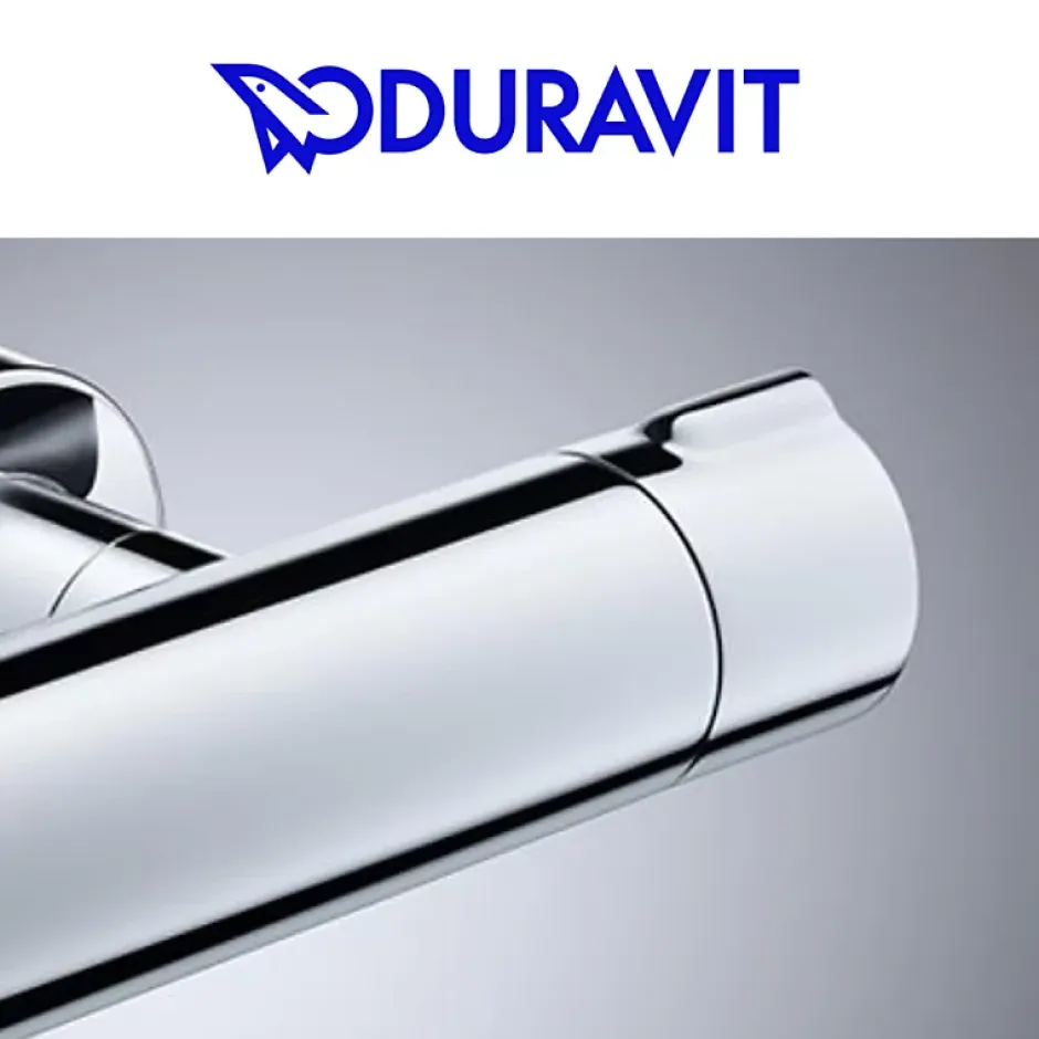 Duravit Mitigeur de douche thermostatique 1000 doré poli