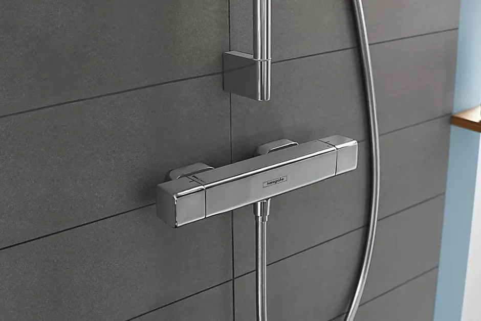 Hansgrohe Mitigeur de douche thermostatique Ecostat E