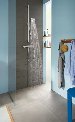 Hansgrohe Mitigeur de douche thermostatique Ecostat E