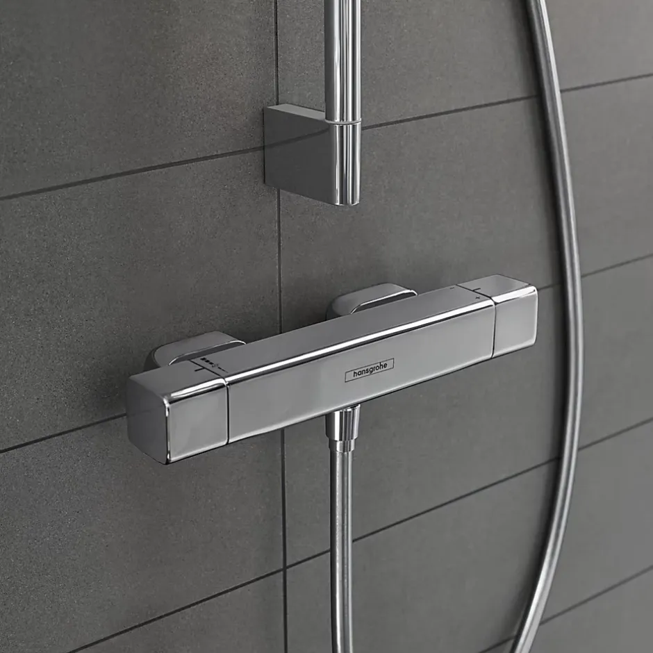 Hansgrohe Mitigeur de douche thermostatique Ecostat E