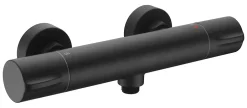Edouard Rousseau Mitigeur de douche thermostatique noir, Kilya