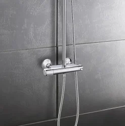 Edouard Rousseau Mitigeur de douche thermostatique chromé Breva* Robinet De Douche