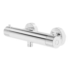 GoodHome Mitigeur de douche thermostatique, chrome, Owens