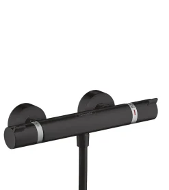 Hansgrohe Mitigeur de douche thermostatique noir Ecostat E
