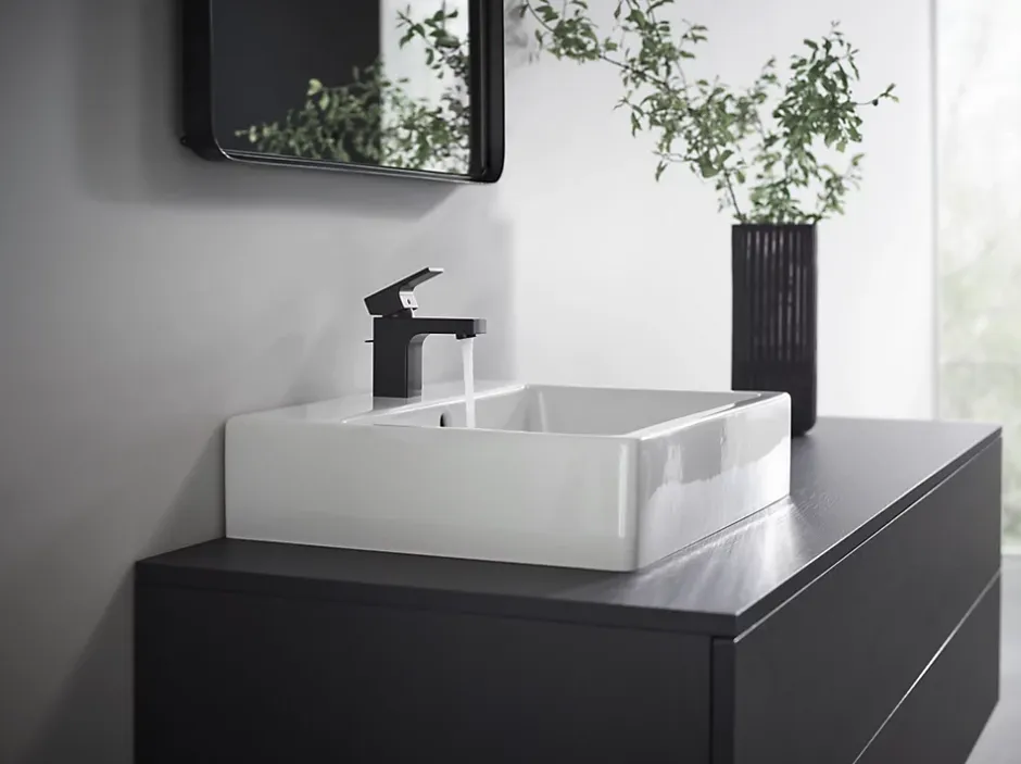 Hansgrohe Mitigeur de lavabo 70 Vernis Shape noir mat* Robinet Lavabo Et Vasque