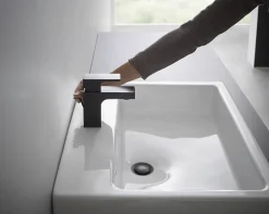 Hansgrohe Mitigeur de lavabo 70 Vernis Shape noir mat* Robinet Lavabo Et Vasque
