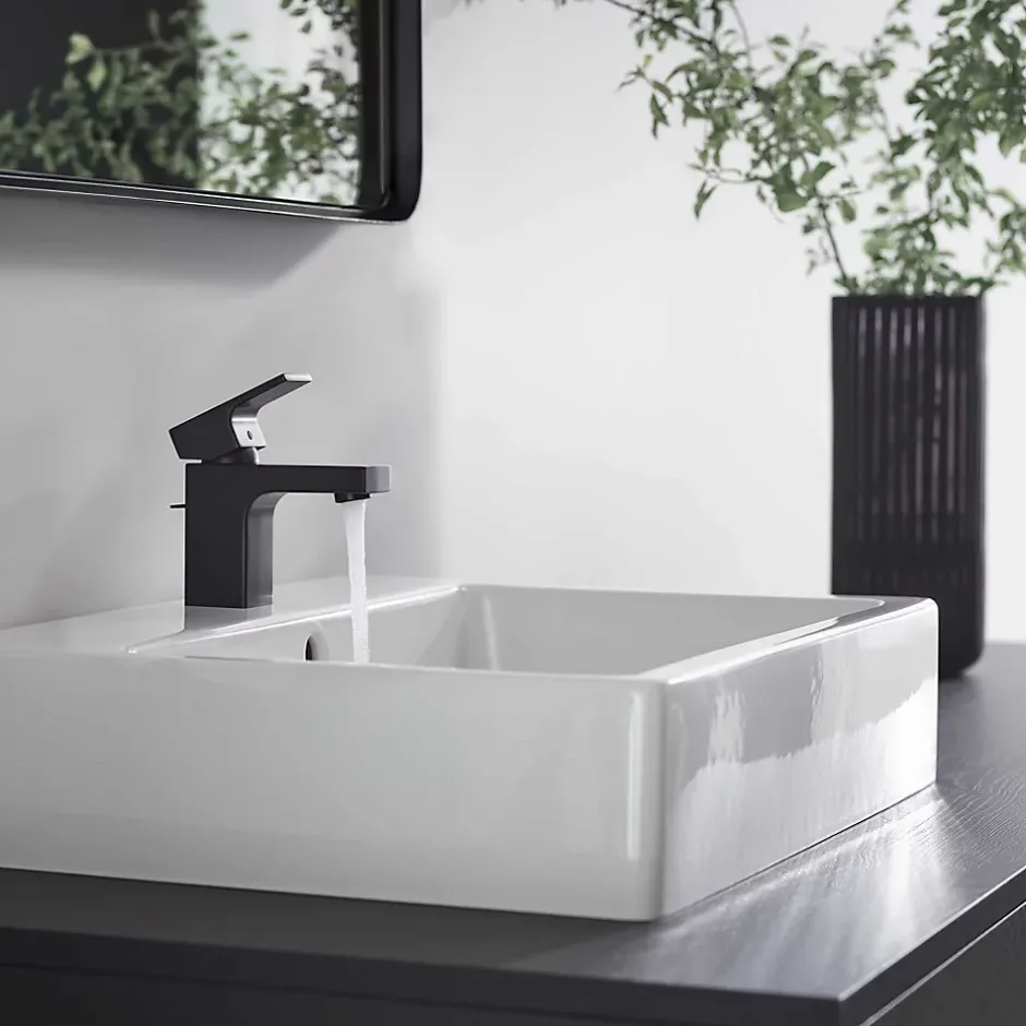 Hansgrohe Mitigeur de lavabo 70 Vernis Shape noir mat* Robinet Lavabo Et Vasque