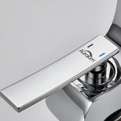 Auralum Max Mitigeur de lavabo robinet lavabo en Laiton Chromé