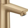 Hansgrohe Mitigeur de lavabo avec tirette et vidage bronze brossé, Talis E 110 EcoSmart* Robinet Lavabo Et Vasque