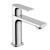 Hansgrohe Mitigeur de lavabo avec tirette et vidage chromé, Rebris E 110 CoolStart