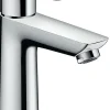 Hansgrohe Mitigeur de lavabo avec tirette et vidage chromé, Talis E 110 EcoSmart* Robinet Lavabo Et Vasque