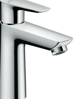 Hansgrohe Mitigeur de lavabo avec tirette et vidage chromé, Talis E 110 EcoSmart* Robinet Lavabo Et Vasque