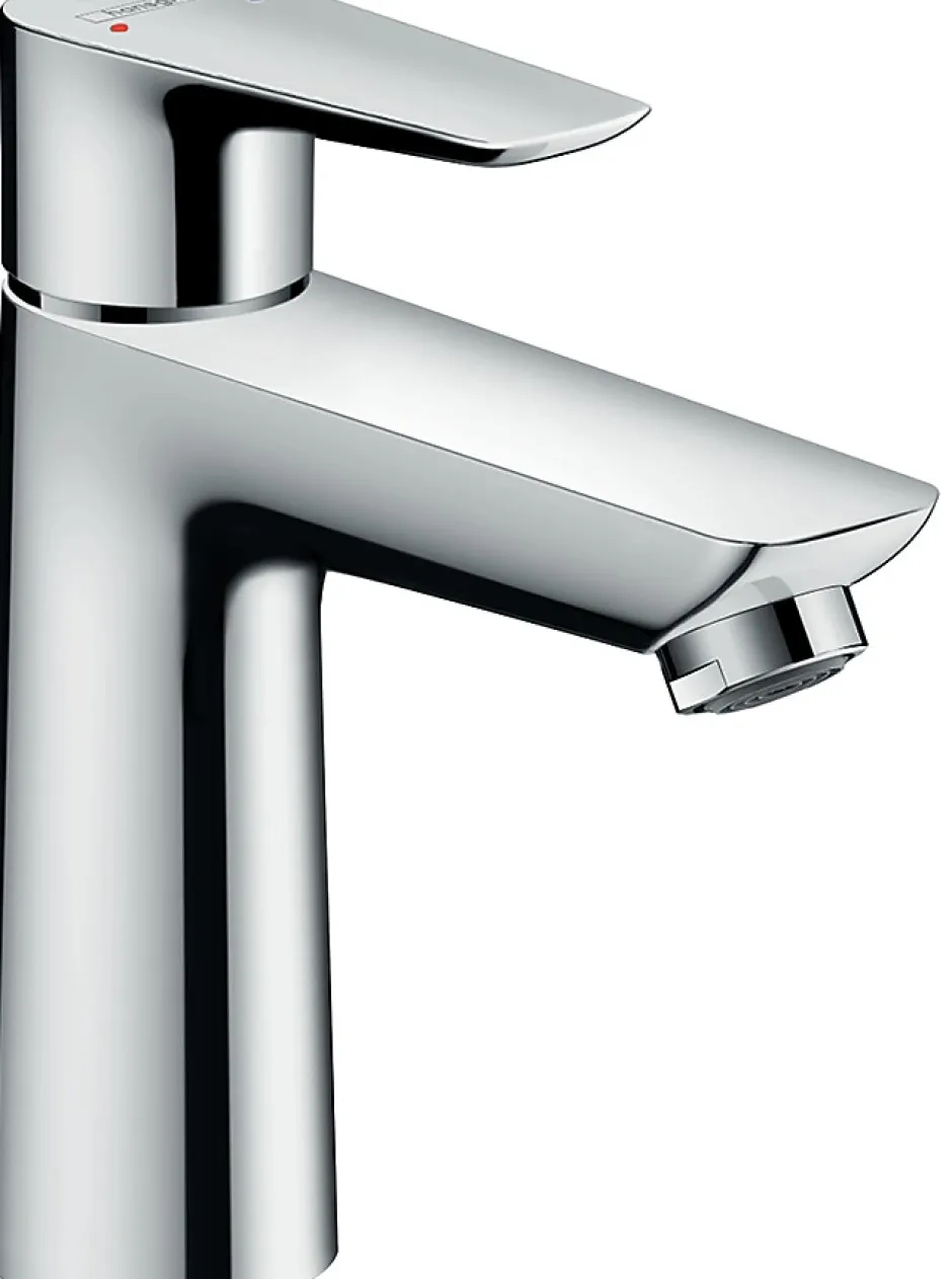 Hansgrohe Mitigeur de lavabo avec tirette et vidage chromé, Talis E 110 EcoSmart* Robinet Lavabo Et Vasque