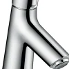 Hansgrohe Mitigeur de lavabo avec tirette et vidage chromé Talis S Ø4,6 x H.19 cm* Robinet Lavabo Et Vasque