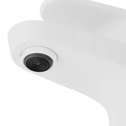 GoodHome Mitigeur de lavabo blanc Cavally