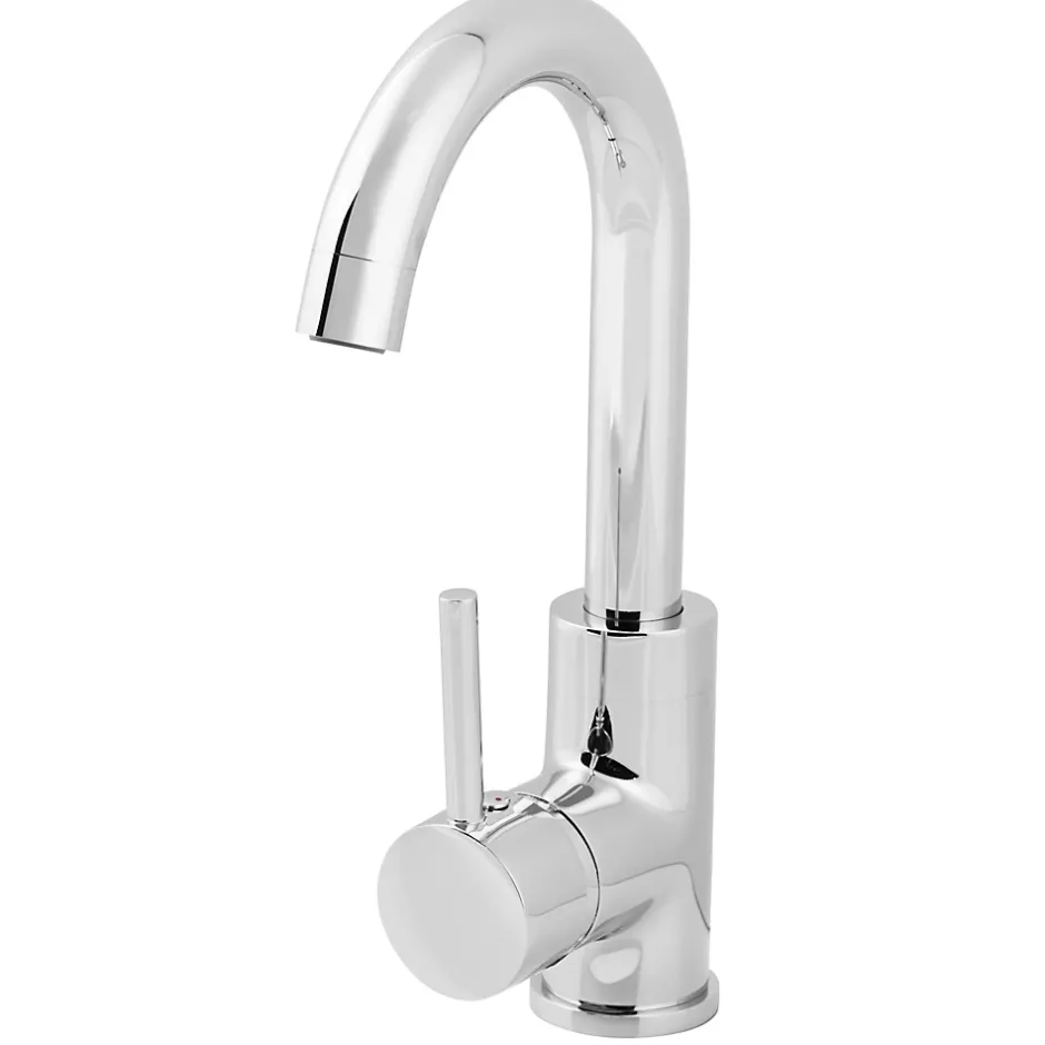 GoodHome Mitigeur de lavabo chromé Coggia