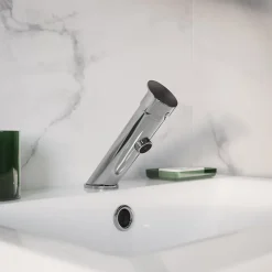 GoodHome Mitigeur de lavabo chromé Nya