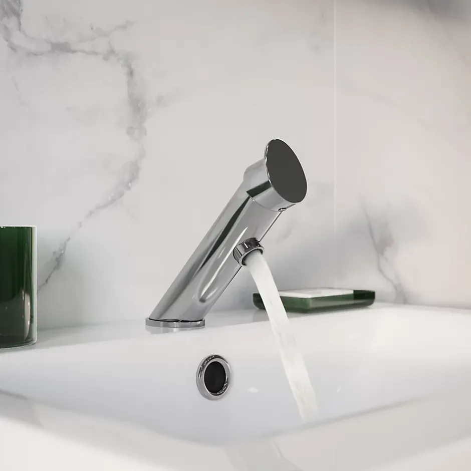 GoodHome Mitigeur de lavabo chromé Nya