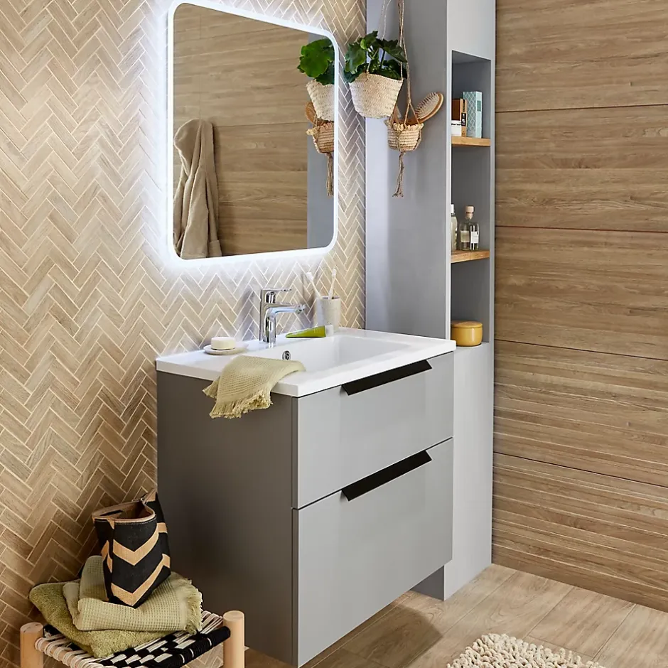 Hansgrohe Mitigeur de lavabo chromé Ecos L