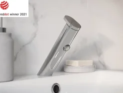 GoodHome Mitigeur de lavabo chromé Nyasa* Robinet Lavabo Et Vasque