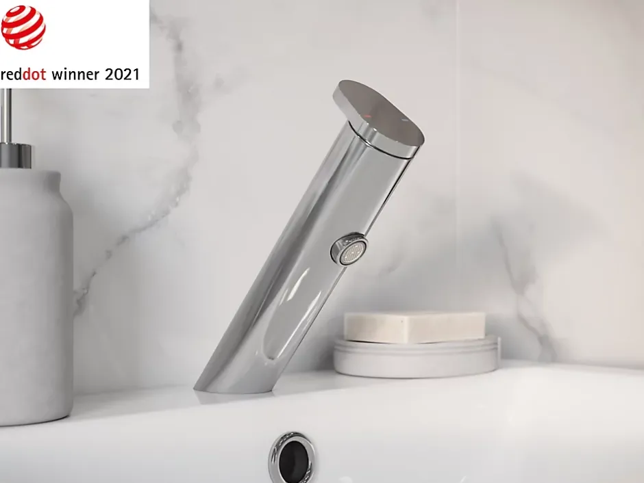 GoodHome Mitigeur de lavabo chromé Nyasa* Robinet Lavabo Et Vasque