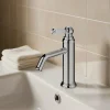 GoodHome Mitigeur de lavabo chromé Etel* Robinet Lavabo Et Vasque