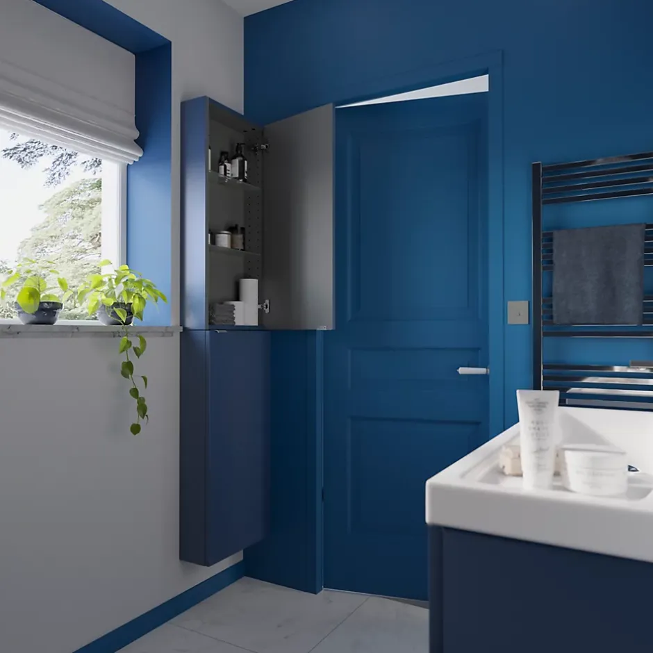 GoodHome Mitigeur de lavabo chromé Kolima