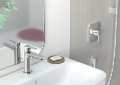 Hansgrohe Mitigeur de lavabo chromé MySport L Fine