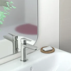 Hansgrohe Mitigeur de lavabo chromé MySport L Fine